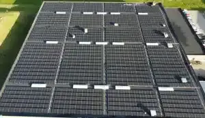 Industri med solceller