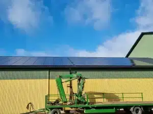 Lantbruk med solceller