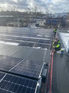 Företag i Växjö med solceller